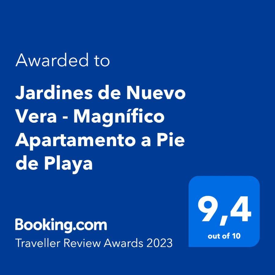 Jardines De Nuevo Vera - Magnifico Apartamento A Pie De Playa Esterno foto